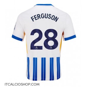 Brighton Evan Ferguson #28 Prima Maglia 2024-25 Manica Corta